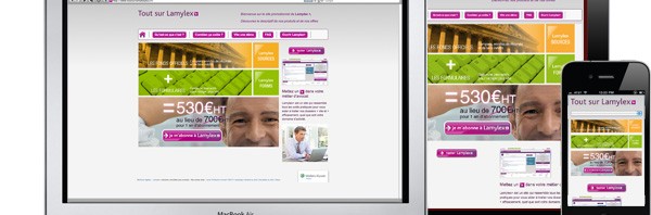 Lamylex + Responsive Webdesign