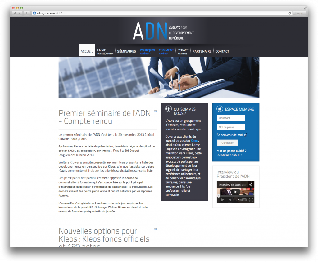 Site des Avocats pour le Développement Numérique